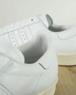 Sportschuhe Turnschuhe Adidas Originale Kleeblatt Superstar 80S FTWR Woman Boy White