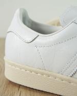 Sportschuhe Turnschuhe Adidas Originale Kleeblatt Superstar 80S FTWR Woman Boy White