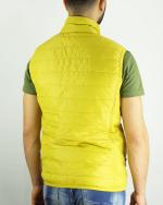 Bomber Jacket Sleeveless Napapijri ACALMAR VEST 4 Yellow