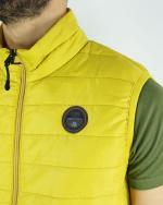 Bomber Jacket Sleeveless Napapijri ACALMAR VEST 4 Yellow