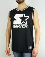 STARTER BASKETBALL Ärmelloses Tanktop Cotton Man SCHWARZ