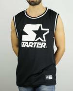 STARTER BASKETBALL Ärmelloses Tanktop Cotton Man SCHWARZ