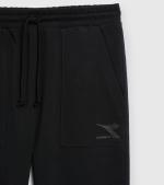  Pantaloni tuta Pants UOMO Diadora CUFF SHIELD FLEECE Nero Cotone Felpato 