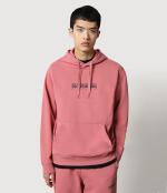 Kapuzen-Sweatshirt Napapijri B-BOX H 1 Baumwolle Rosa Man