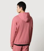 Kapuzen-Sweatshirt Napapijri B-BOX H 1 Baumwolle Rosa Man