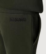  Pantaloni tuta UOMO Napapijri Verde MERBER Jogger Cotone Felpato 