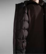 Duvet Jacket Cape shoulder Napapijri EPOCH SOLID Man Brown