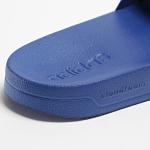 Adidas ADILETTE SHOWER Unisex Meer Schwimmbad Schwimmen Freizeit Gummipantoffeln Königsblau