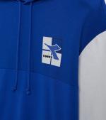 Diadora WEAVE Blue Man Hoodie aus Baumwolle