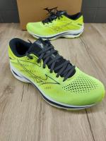 Laufschuhe mizuno WAVE RIDER 25 Neutral Mann NeoLime / Ebony / MistyBlue