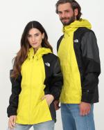 Schulterschutz Windregenjacke The North Face FARSIDE Kapuze ACID YELLOW Urban man