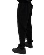  Pantaloni tuta Pants UOMO Kappa Banda 222 Nero 10 VALTEN Cotone Garzato 