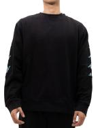 Rundhals-Sweatshirt Pullover kappa Banda 222 10 ENIKO Man gebürstete Baumwolle