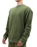 Sweatshirt mit Rundhalsausschnitt Pullover kappa Banda 222 10 ENIKO Gebürstete Baumwolle Man Green Parsley