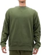 Sweatshirt mit Rundhalsausschnitt Pullover kappa Banda 222 10 ENIKO Gebürstete Baumwolle Man Green Parsley