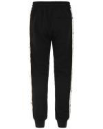  Pantaloni tuta Pants UOMO Kappa Banda 222 Nero Cotone Garzato ALANZO 2 