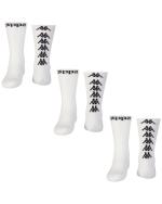  Calze calzini Socks Unisex Kappa Banda Bianco Authentic ATEL 3PACK mezza gamba 