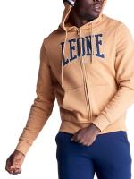 Sportanzug Leone Earth Tones Hooded Cotton Fleece Man Beige Blue