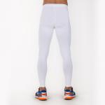  Intimo Tecnico UOMO Joma Pantalone PantaCollant Leggins Bianco 