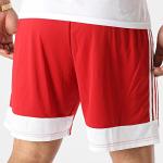 Adidas Fußballshorts TASTIGO 19 AEROREADY Mann Rot Weiß