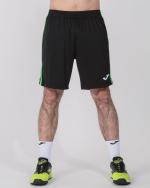  Pantaloncini Shorts UOMO Joma Bermuda Nero Verde OPEN III con tasche 