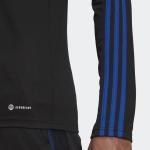 Trainings-Sweatshirt Adidas TIRO Training Top halber Reißverschluss AEROREADY Man Schwarz Blau