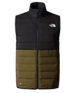 Daunenjacke Weste The North Face BELLEVIEW DAUNENSTRETCHWESTE FÜR HERREN Schwarz Grün