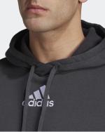  Felpa Cappuccio Hoodie UOMO Adidas Carbon Essentials Colorblock Fleece