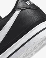 Sportschuhe Turnschuhe Nike COURT LEGACY Next Nature Sportbekleidung Leder Mann Schwarz