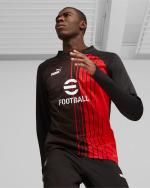  Ac Milan Puma Felpa Allenamento Pre match Top sweat Rosso 2023 