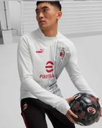  Ac Milan Puma Felpa Allenamento Training Stadium Pre match Bianco Away 2023 