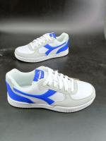 Sportschuhe Turnschuhe Diadora RAPTOR LOW GS Junge Damen Grau Blau Weiß