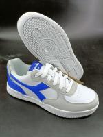 Sportschuhe Turnschuhe Diadora RAPTOR LOW GS Junge Damen Grau Blau Weiß