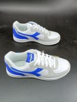 Sportschuhe Turnschuhe Diadora RAPTOR LOW GS Junge Damen Grau Blau Weiß