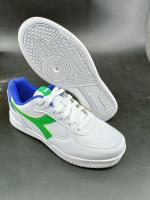 Sportschuhe Sneaker Diadora RAPTOR LOW GS boy WOMAN white/jolly green