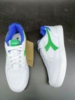 Sportschuhe Sneaker Diadora RAPTOR LOW GS boy WOMAN white/jolly green