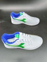 Sportschuhe Sneaker Diadora RAPTOR LOW GS boy WOMAN white/jolly green