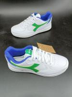 Sportschuhe Sneaker Diadora RAPTOR LOW GS boy WOMAN white/jolly green