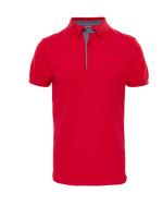 poloshirt The north Face PREMIUM PIQUET M Kurzarm Baumwolle Mann Rot