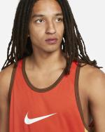 Ärmelloses Tanktop Nike M NSW K Dri-FIT Icon Basketball Polyester Man rot