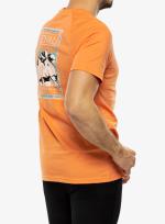 Freizeit T-Shirt The North Face TEE DUSTYCORALOR Baumwolle Kurzarm Herren Orange