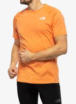 Freizeit T-Shirt The North Face TEE DUSTYCORALOR Baumwolle Kurzarm Herren Orange