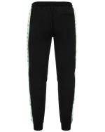  Pantaloni tuta Pants UOMO Kappa Banda 222 Nero A0D Cotone Garzato ALANZI 2 