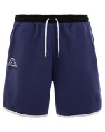 Sportshorts kappa LOGO ELE Herren gebürstete Baumwolle mit Taschen Blue Print Black