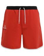 Sportshorts kappa LOGO ELE Herren gebürstete Baumwolle mit Taschen Rot