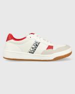  Scarpe Sneakers UOMO Napapijri Courtis Bianco Rosso Lifestyle 