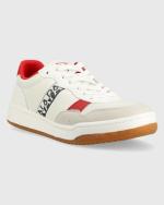  Scarpe Sneakers UOMO Napapijri Courtis Bianco Rosso Lifestyle 