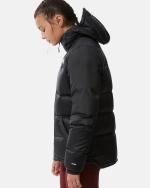 Daunenjacke Jacke The North Face DIABLO Gänsefeder mit Kapuze Damen SCHWARZ