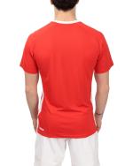 PADEL TENNIS Jersey-Shirt PUMA Team LIGA Kurzarm Polyester Rundhalsausschnitt Rot