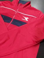 Trainingsanzug Diadora FZ CORE Man ROT Camino Polyester